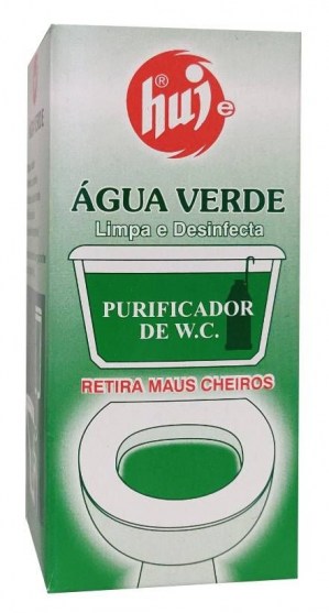 purificador agua verde